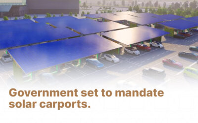 Government set to mandate solar carports